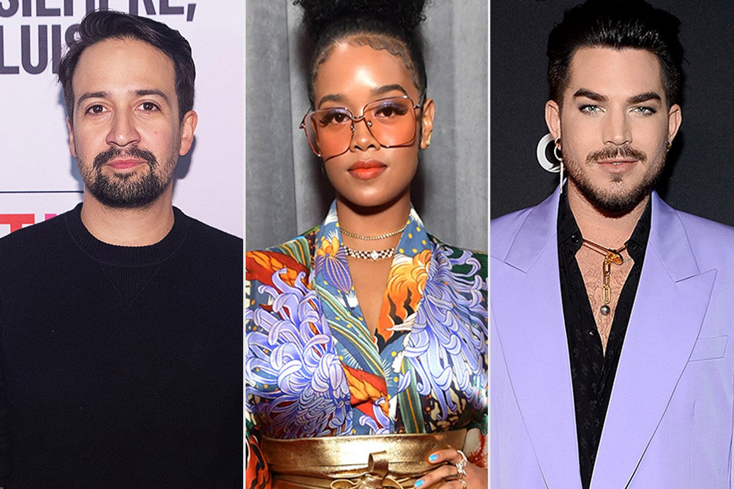 H.E.R., Lin-Manuel Miranda, Adam Lambert